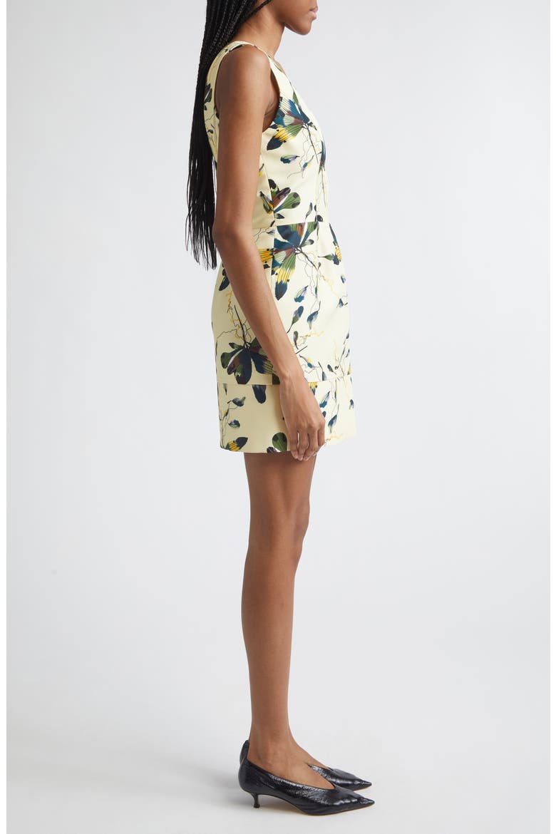 Casia Floral Dress, Alternate, color, BLS PRINT