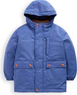 Mini Boden Kids' 4-in-1 Waterproof Jacket