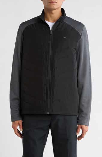 Callaway Full Zip Mixed Media Golf Jacket