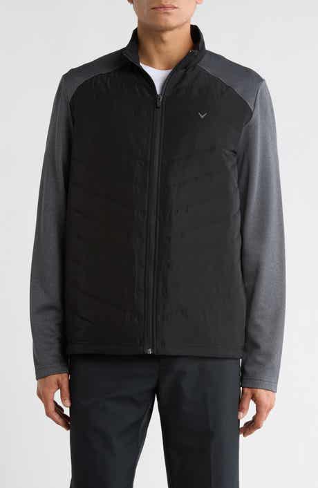 Callaway Full Zip Mixed Media Golf Jacket