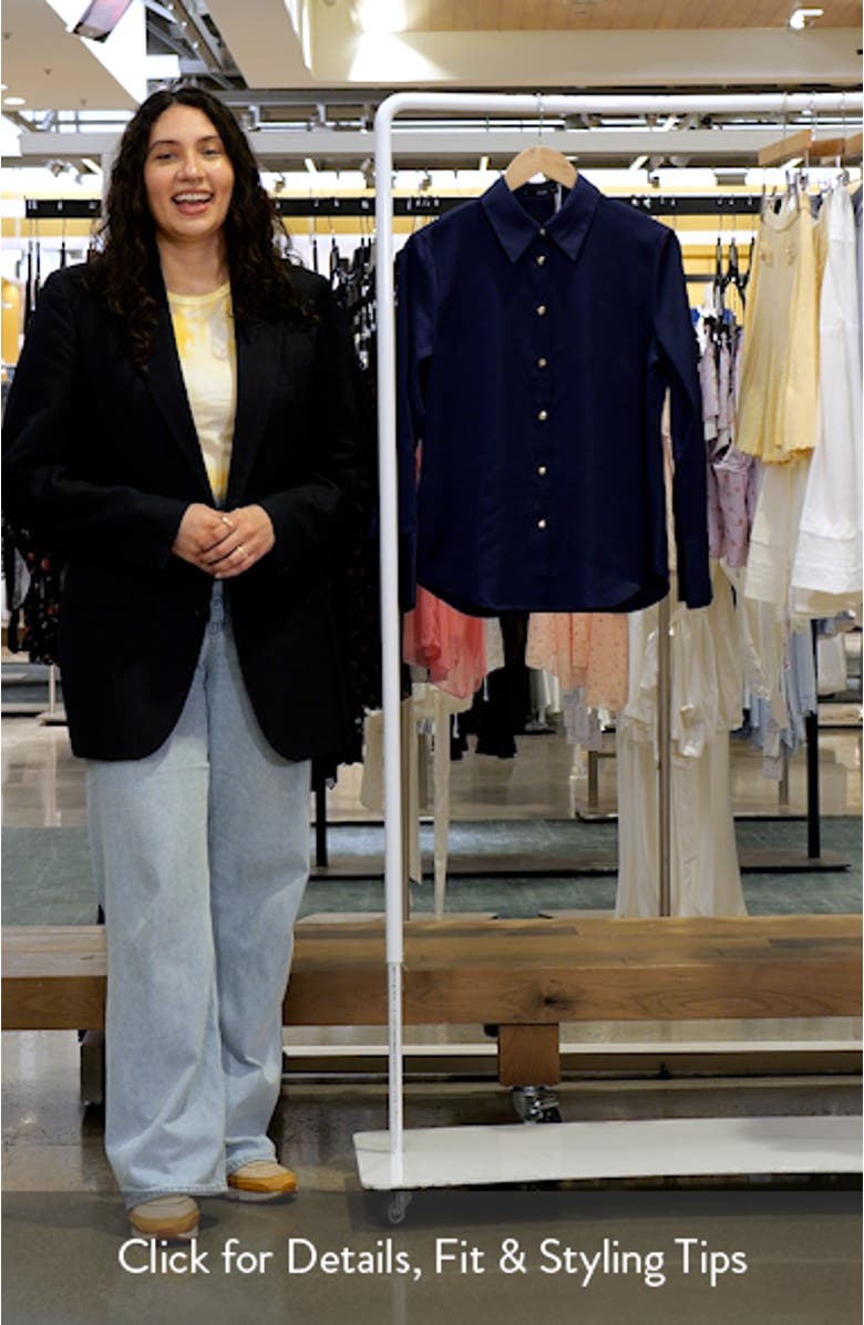 Flowy Satin Shirt, sales video thumbnail