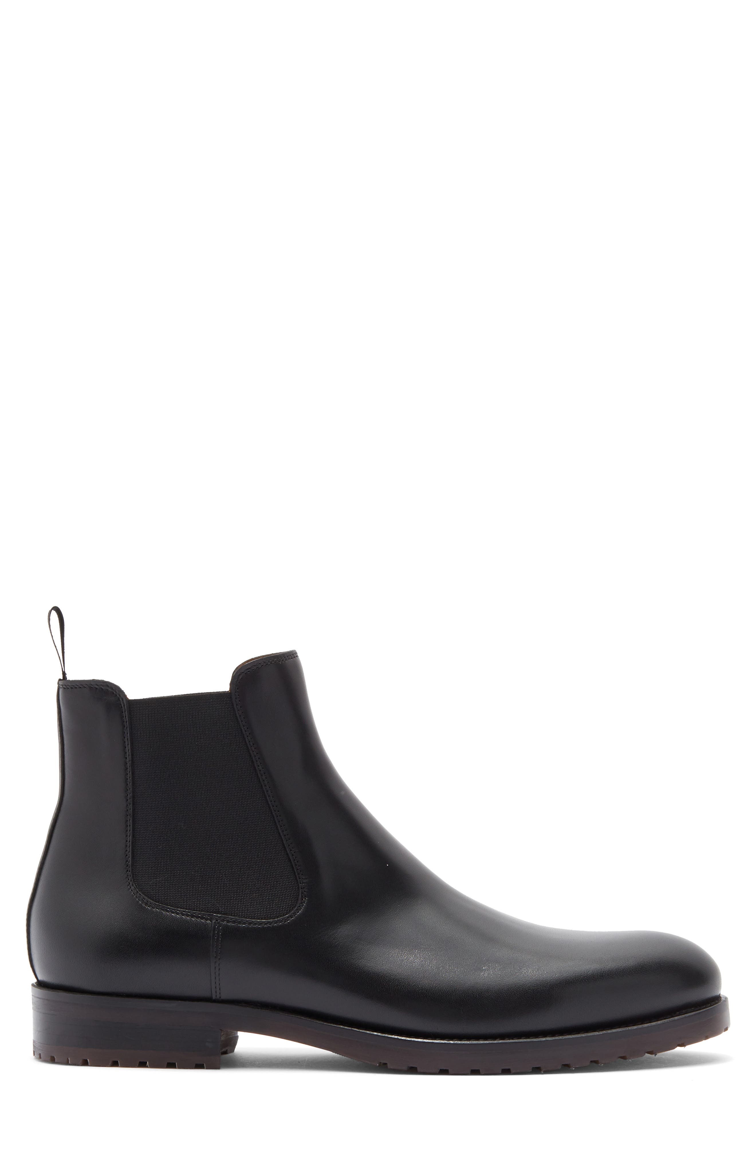 Magnanni Kam Chelsea Boot, Alternate, color, Black