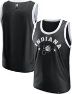 FANATICS Men's Fanatics  Black Indiana Pacers Mesh Tank Top
