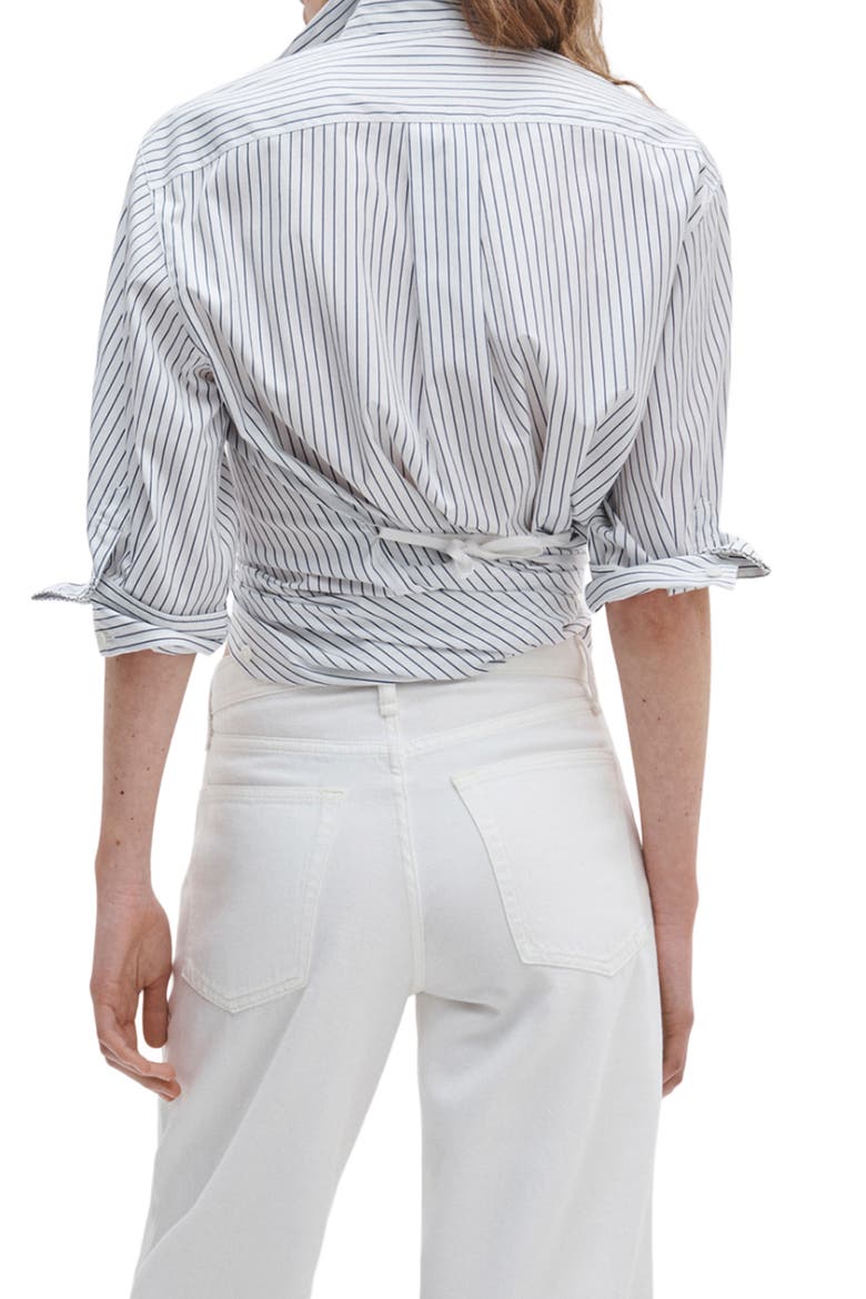Andi High Waist Ankle Wide Leg Jeans, Alternate, color, WHITE