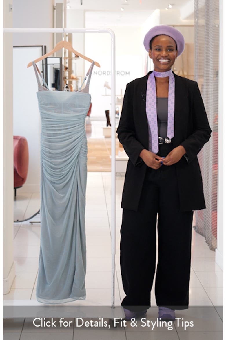Lini Sleeveless Mesh Gown video