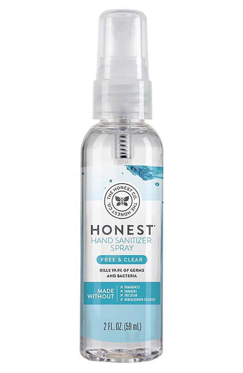 Honest Rinse Aid The Honest Company Free & Clear Hand Sanitizer Spray | Nordstrom