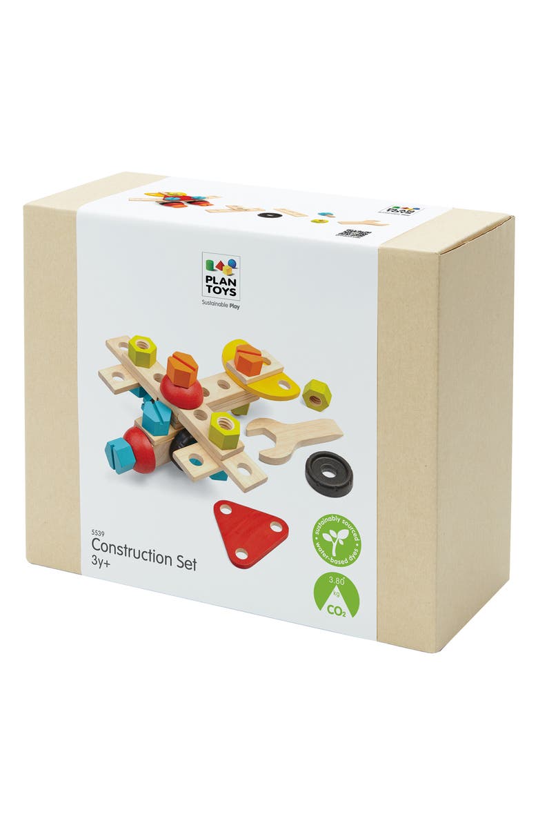 PlanToys<sup>®</sup> Construction Playset, Alternate, color, Assorted