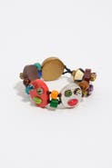 Bimba y Lola Multicolor Masks And Glass Bracelet