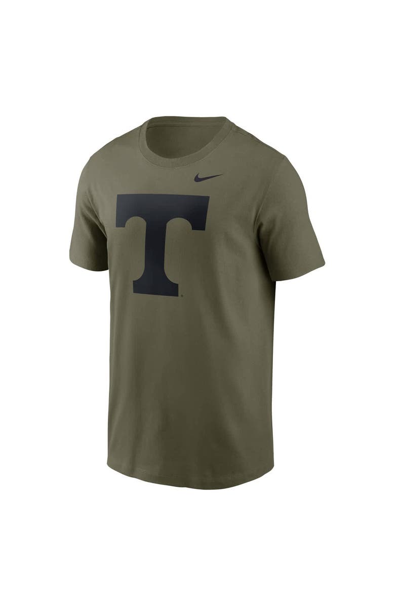 Nike Men's Nike Olive Tennessee Volunteers Primetime Logo Performance T-Shirt, Alternate, color, Olive