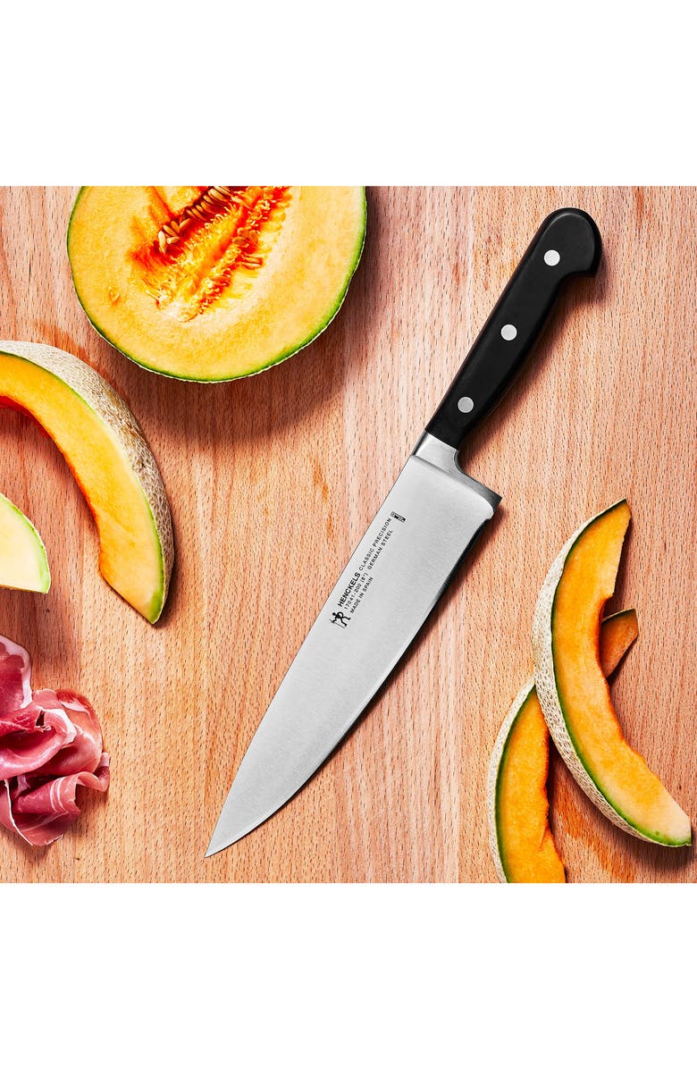 HENCKELS CUTLERY Classic Precision 8-Inch Chef's Knife, Alternate, color, Stainless Steel