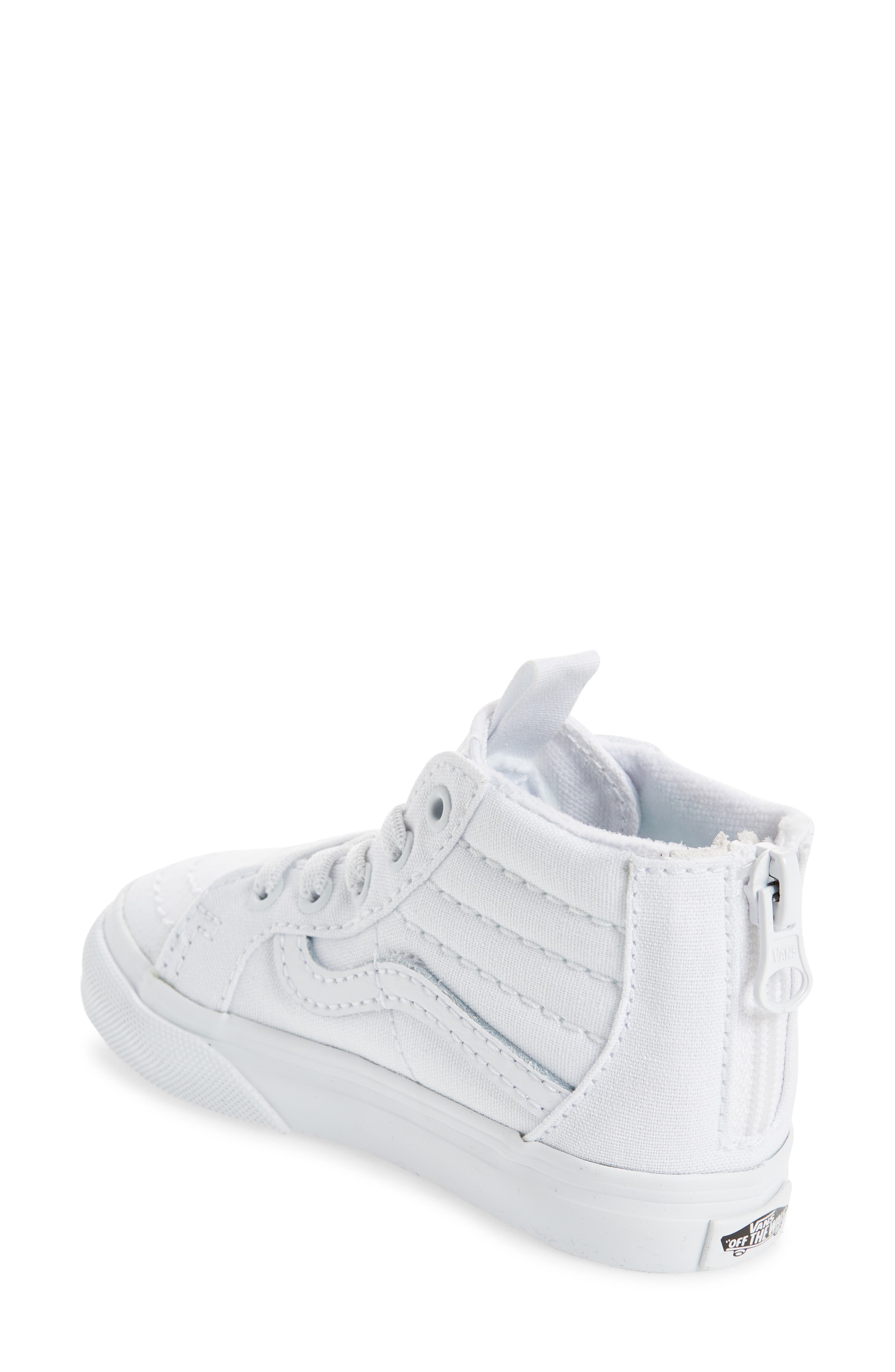 Vans Kids' Sk8-Hi Zip Sneaker, Alternate, color, 