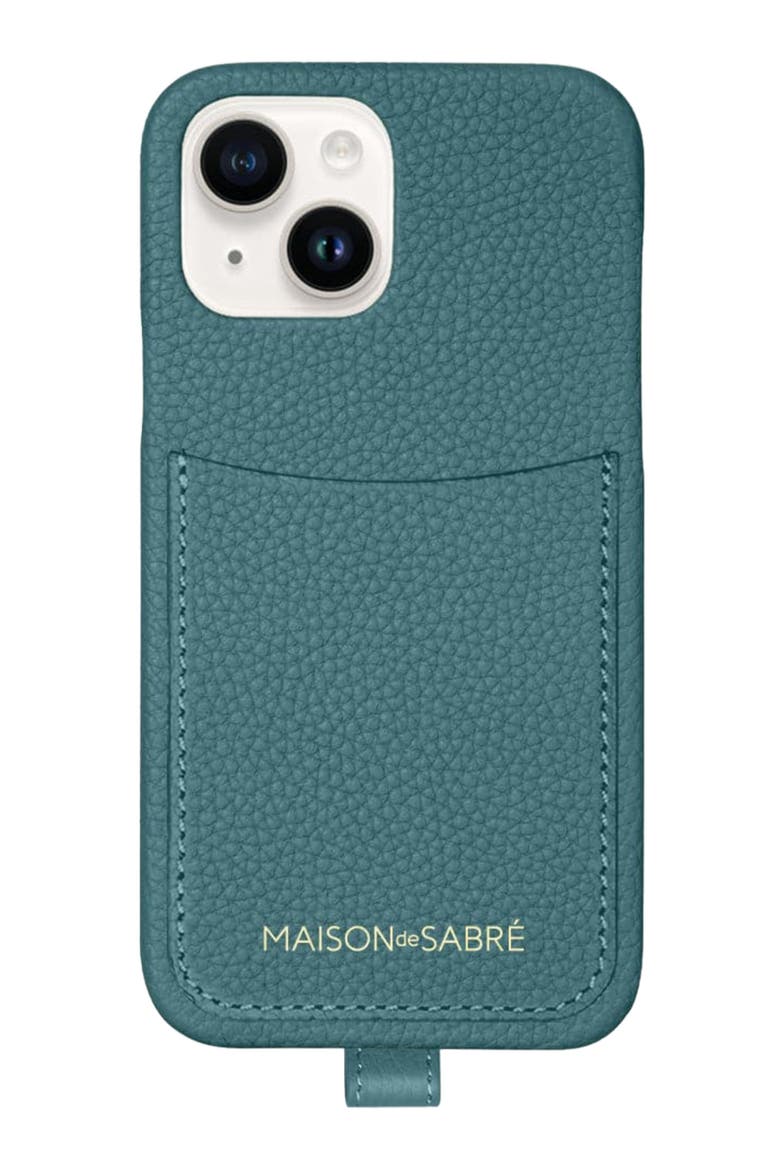 Sling Phone Case iPhone 15, Alternate, color, Bondi Blue