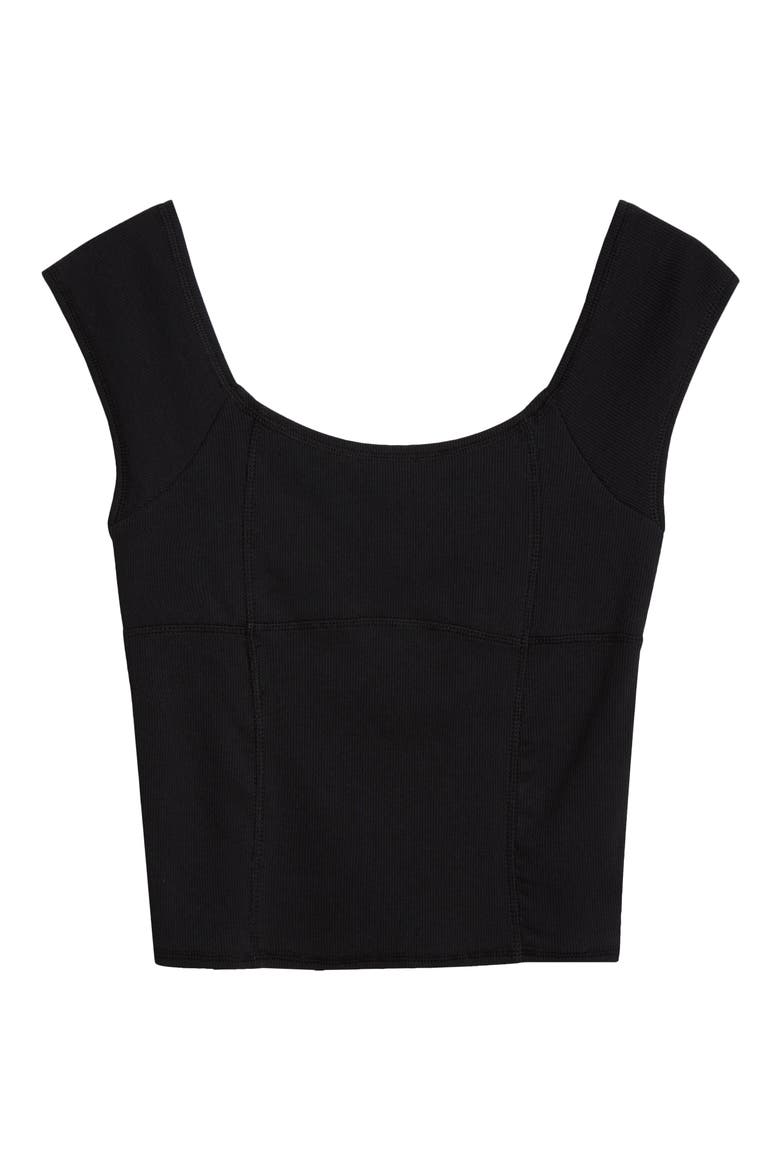 Juliet Crop Tank, Alternate, color, BLACK