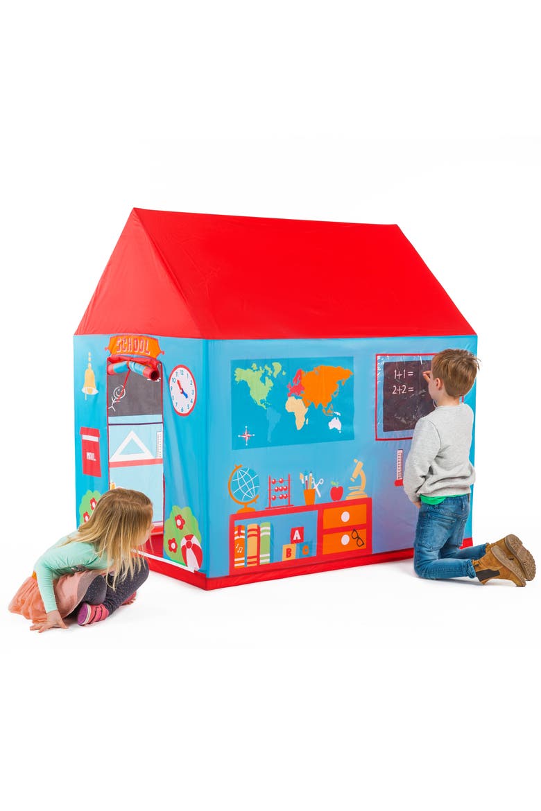 Pop it Up Play Tent School, Alternate, color, Multicolored