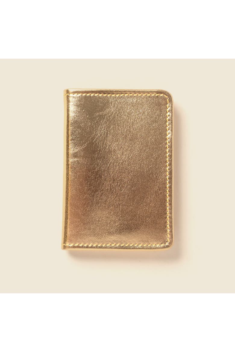 Compact Bifold with RFID Protection, Alternate, color, Gold