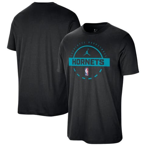 Men's Nike  Black Charlotte Hornets Authentic Practice T-Shirt