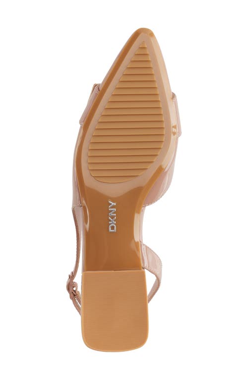 DKNY DKNY CLEMMA POINTED TOE SLINGBACK FLAT 
