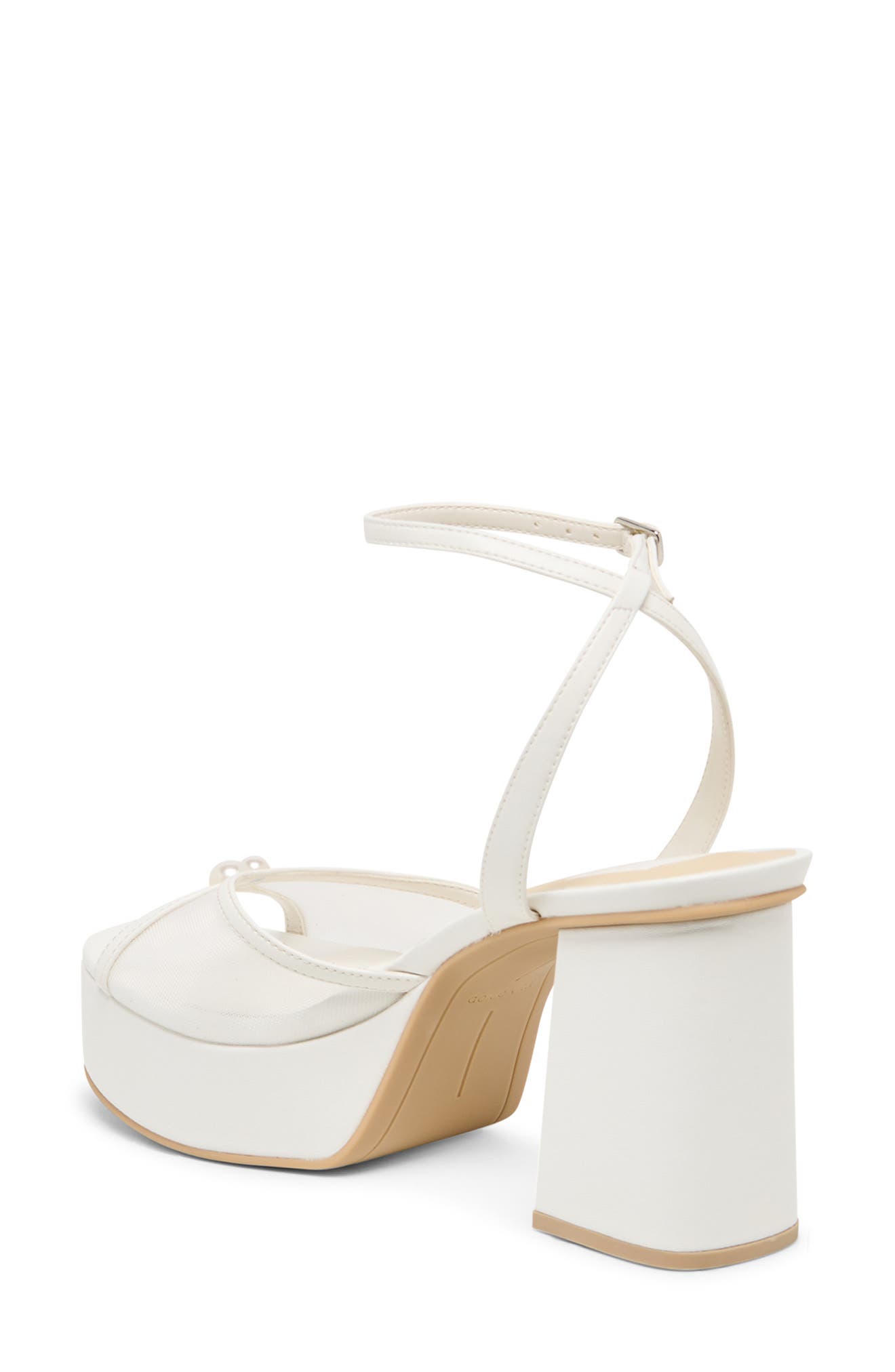 Dolce Vita Betsey Sandal, Alternate, color, White Mesh