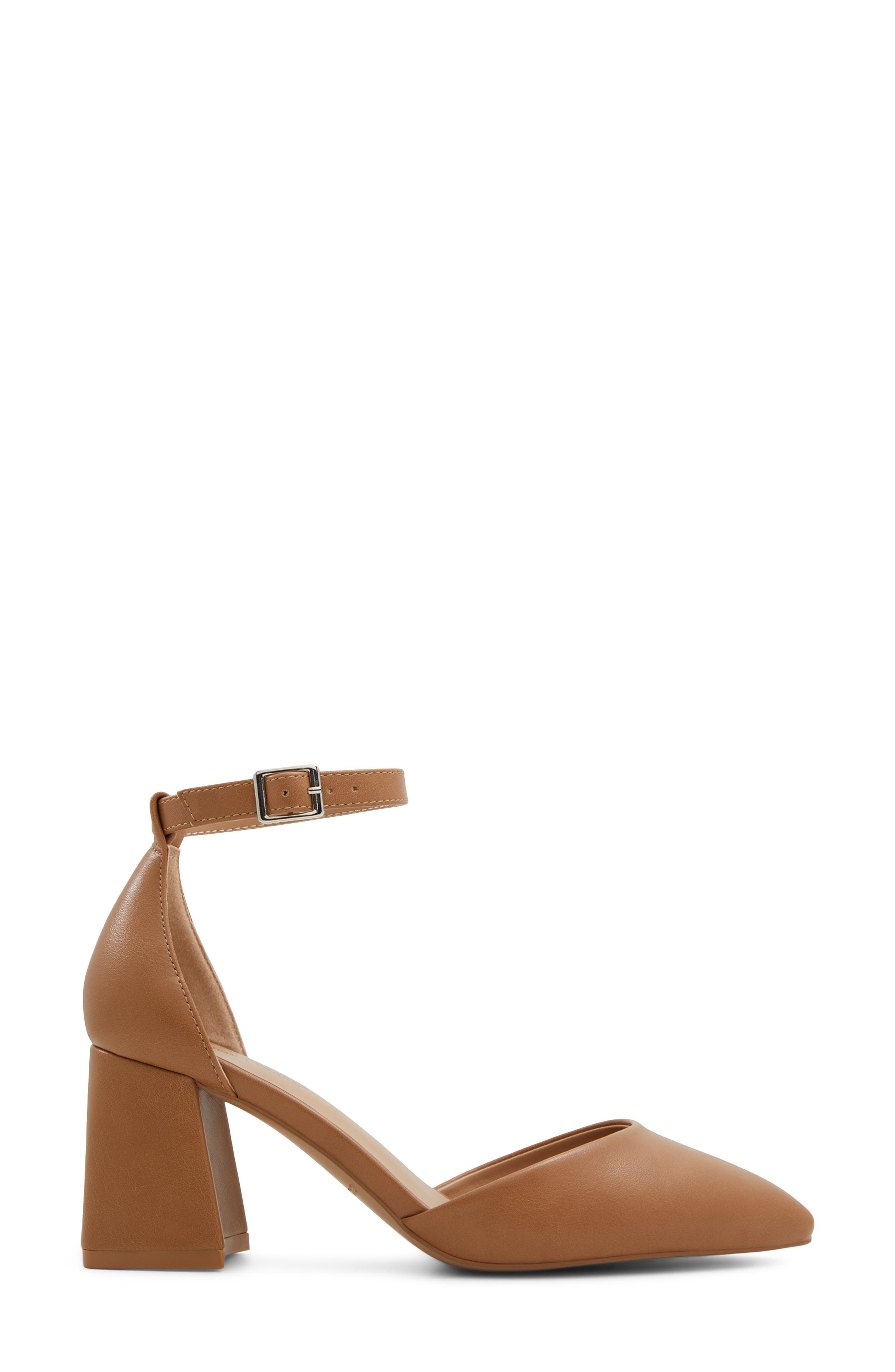Daliaa Faux Leather Pump, Alternate, color, COGNAC