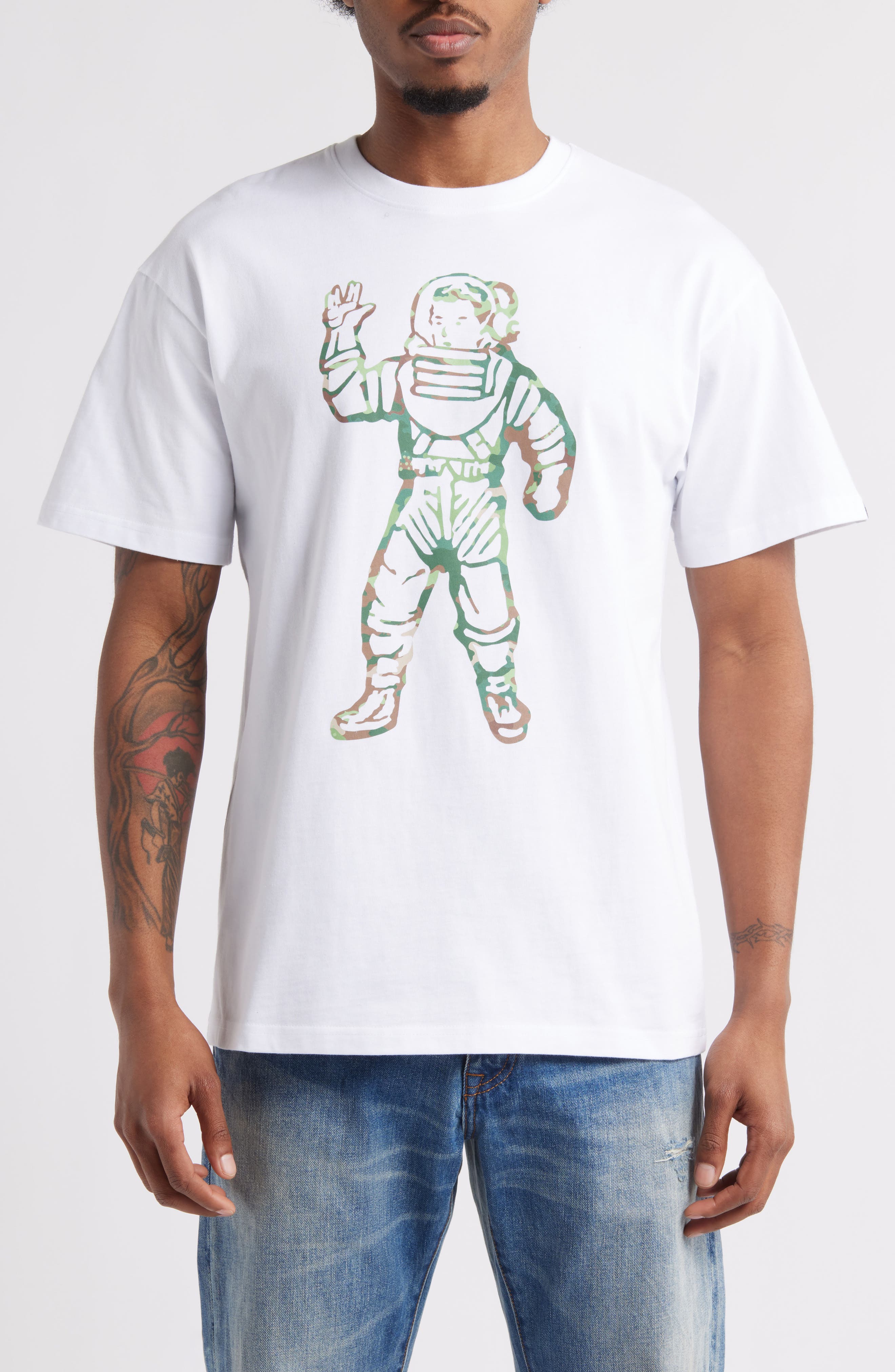 Billionaire Boys Club Astro Camouflage Graphic T-Shirt