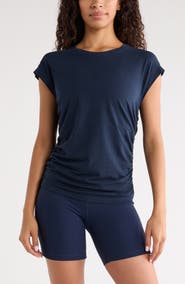 Zella Breezy Ruched Top