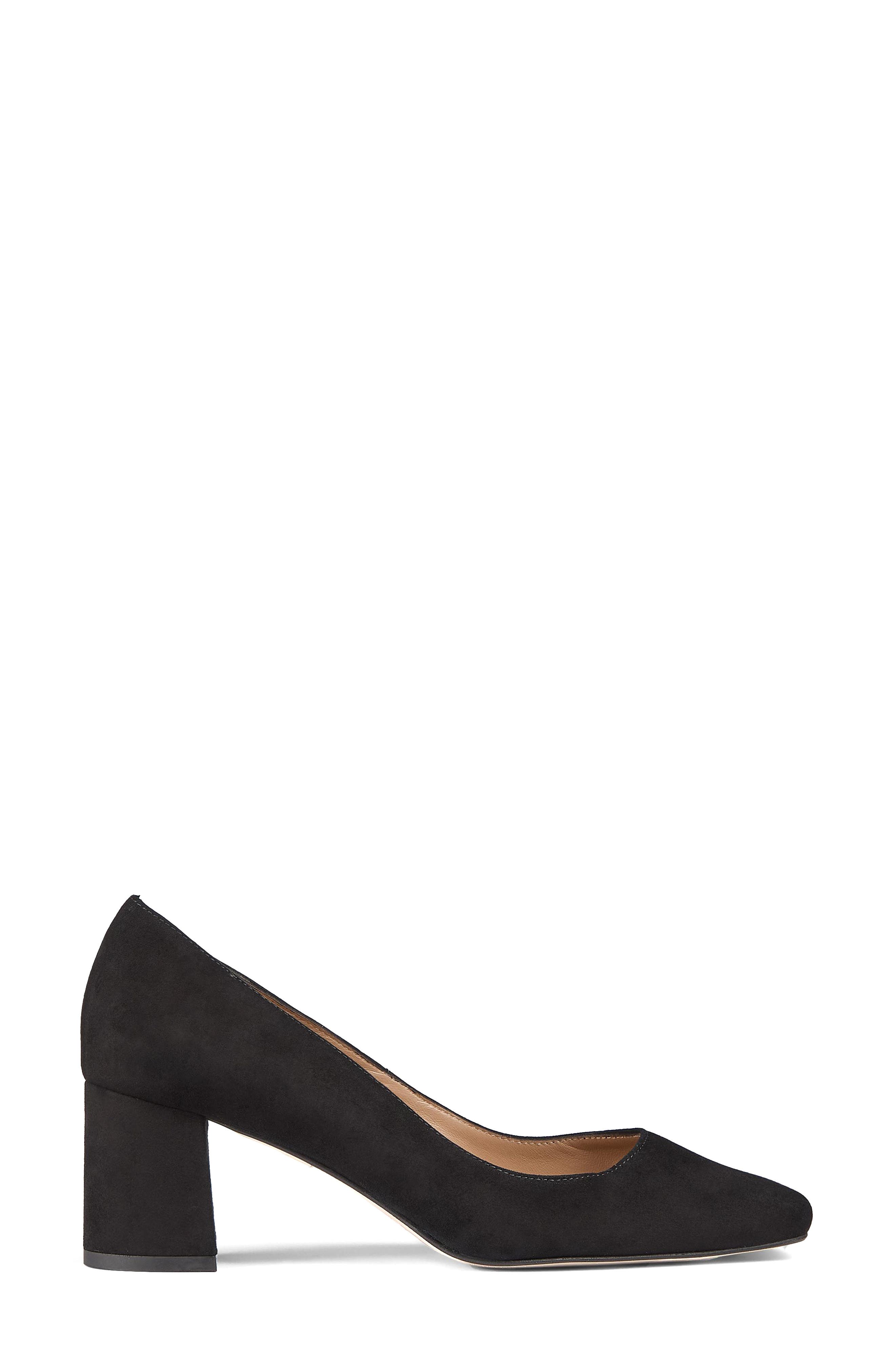 LK Bennett Sally Square Toe Pump, Alternate, color, Black
