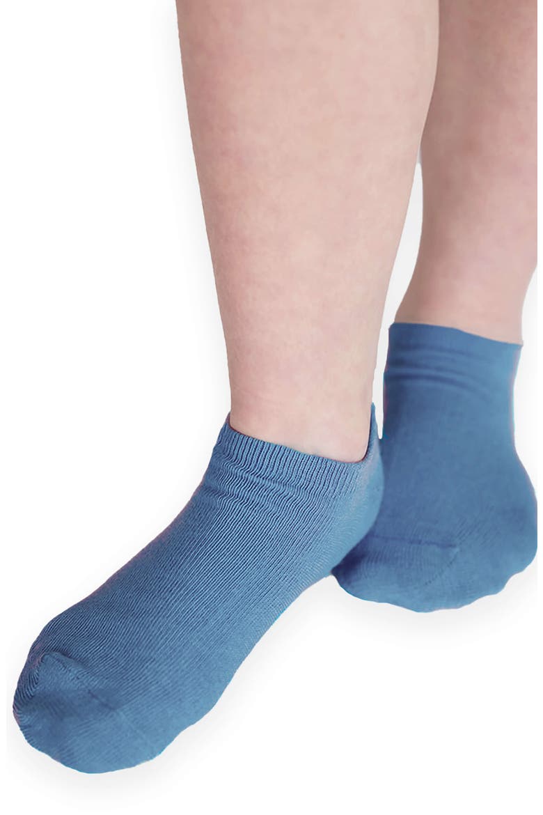 Kids Organic Cotton Solid Footie Socks 5-Pack, Alternate, color, Earth Tones