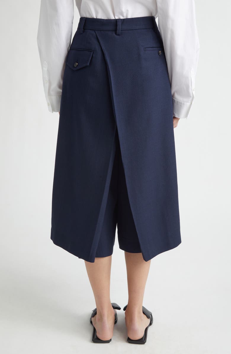SETCHU Hakama Shorts, Alternate, color, Navy