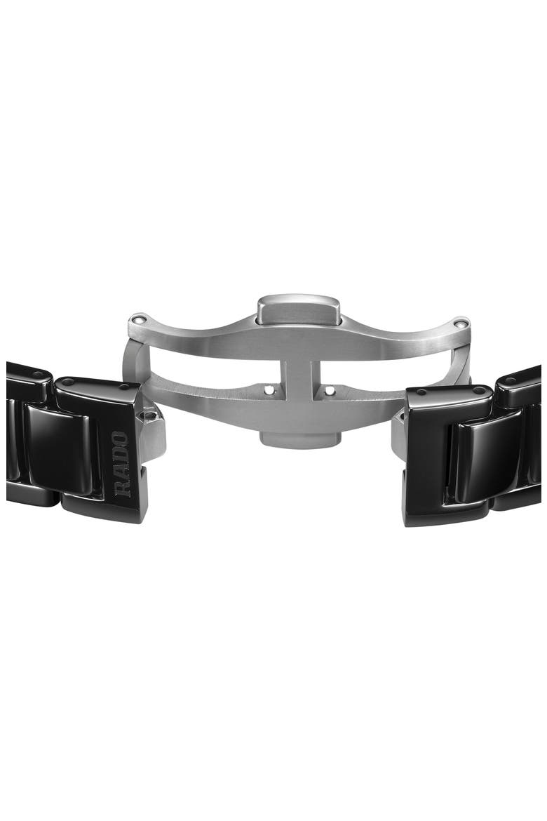 True Square Bracelet Watch, 29mm, Alternate, color, BLACK