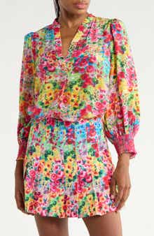 Sheila Floral Silk Top