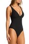 Panel Line Multifit One-Piece Swimsuit