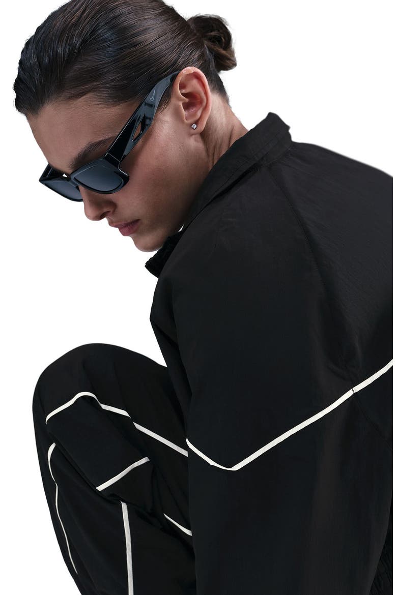 Sportswear Windrunner Water Repellent Jacket, Alternate, color, BLACK/ SAIL