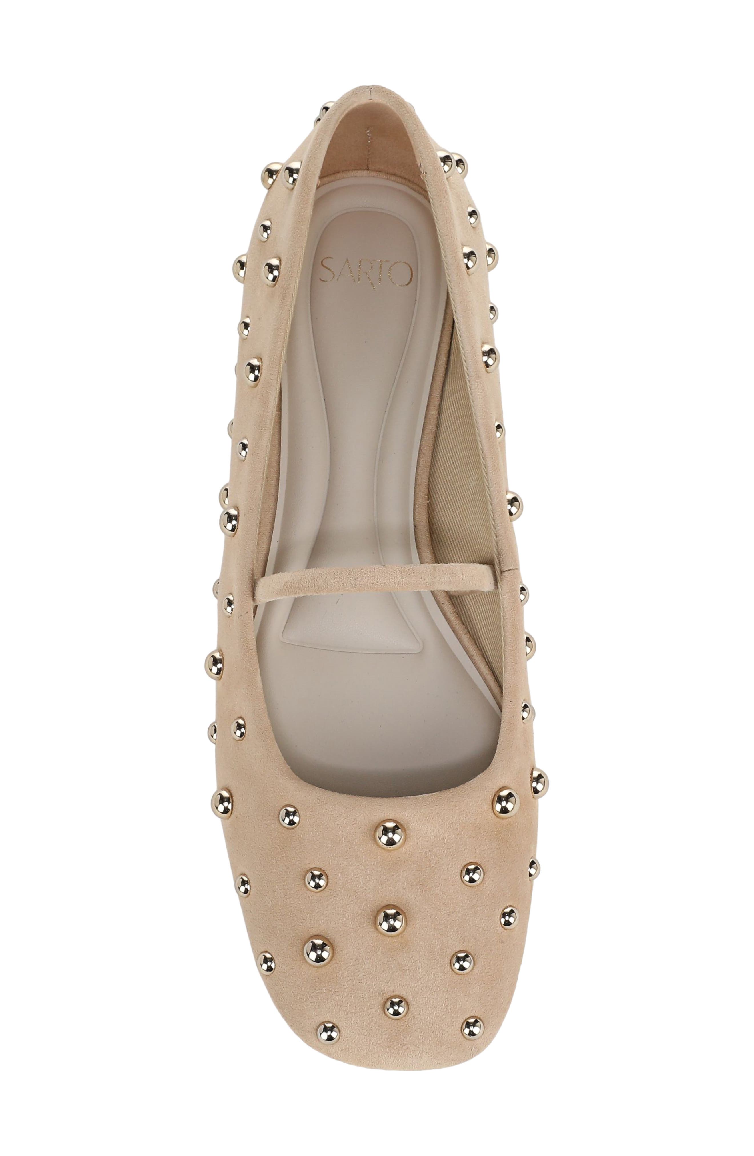 Teyana Mary Jane Flat, Alternate, color, DESERT