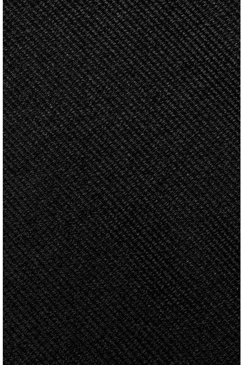 Bowman Solid Silk Blend Tie, Alternate, color, BLACK