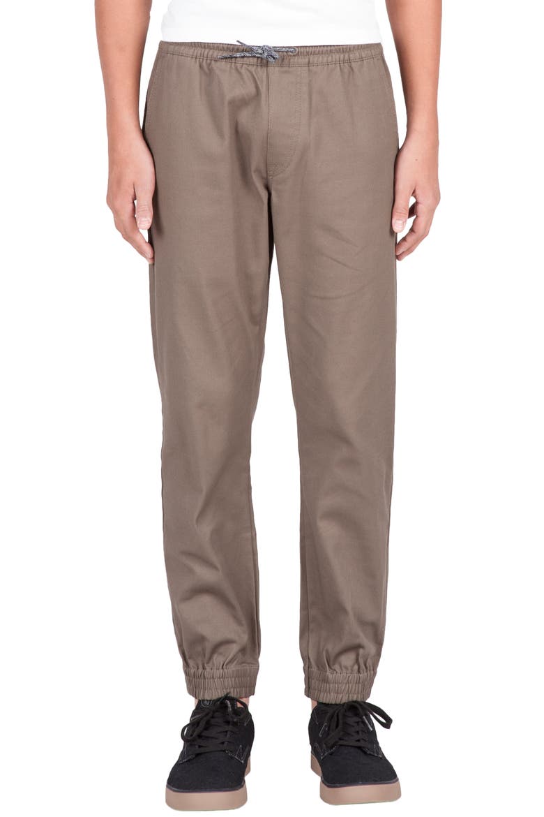 Kids' Slim Leg Joggers, Main, color, MUSHROOM