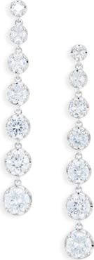 Nadri Blythe Linear Drop Earrings