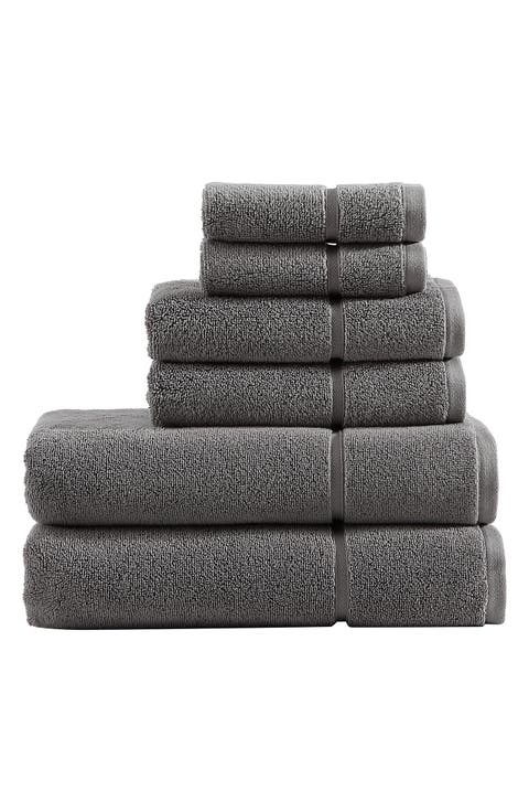 Modern Lux 6-Piece Bath Towel, Hand Towel & Washcloth Set