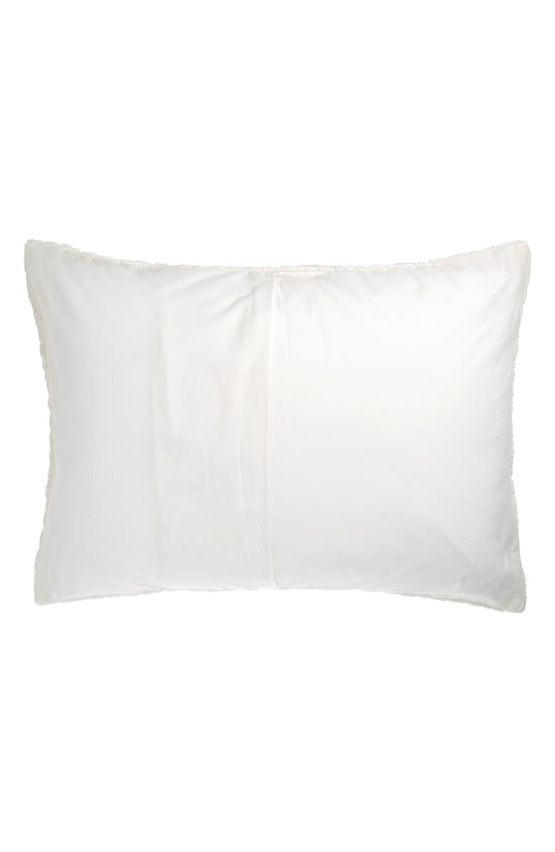 Nordstrom Cross Stitch Velvet Sham, Alternate, color, 