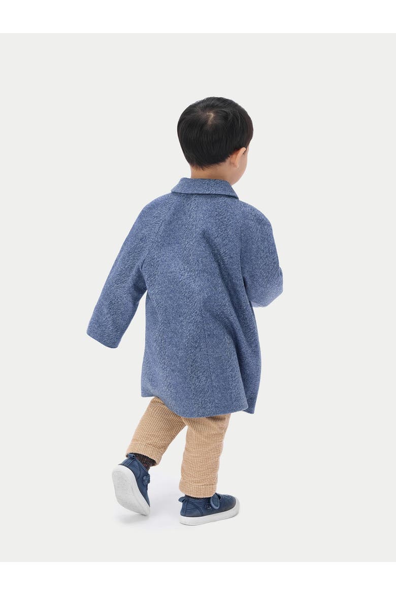 Kids Cashmere Sewn Coat, Alternate, color, english manor
