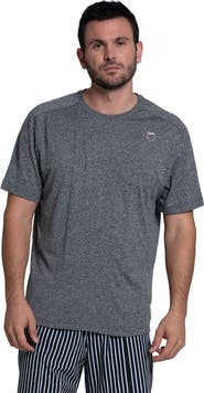 K-Swiss Heather Crew Mens Tennis Shirt