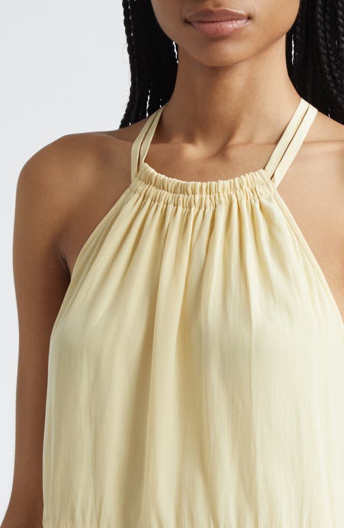 Ramy Brook Dana Tiered Sleeveless Top In Yellow
