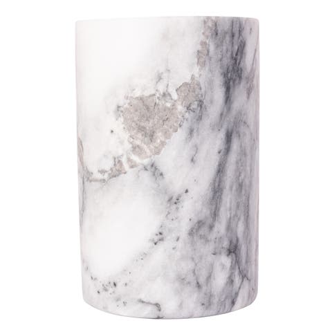 Artifacts Trading Company Marble Cylinder Wine Cooler
