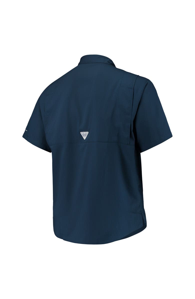 Columbia Men's Columbia Navy Dallas Cowboys Big & Tall Tamiami Woven Button-Down Shirt, Alternate, color, Navy