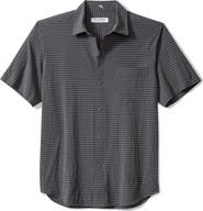 Tommy Bahama Bahama Coast Fades Away Stripe IslandZone® Short Sleeve Button-Up Shirt