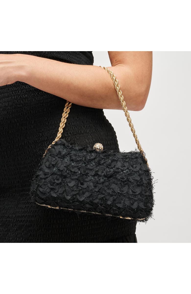 URBAN EXPRESSIONS HANDBAGS Maxi Evening Bag, Main, color, Black