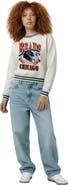 Champion Women's Champion Cream Chicago Bears Reverse Weave Fleece Sweatshirt