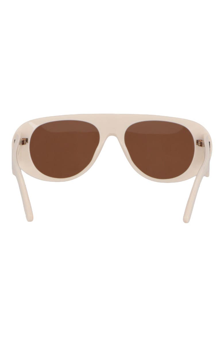 Sierra Shield Sunglasses, Alternate, color, WHITE BROWN