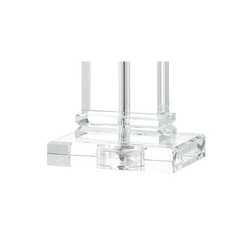 Jonathan Y Ophelia Crystal Led Table Lamp In Clear