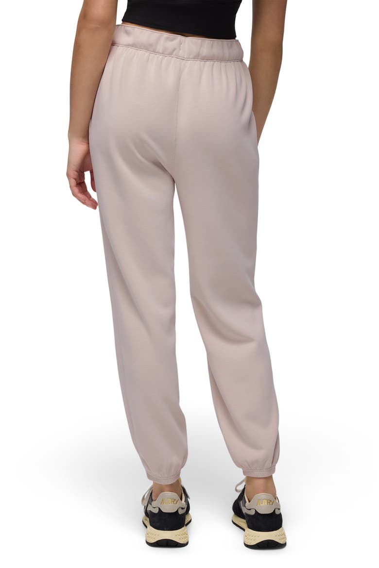 Shea High Waist Drawstring Joggers, Alternate, color, ALMOND