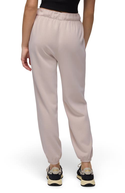 Prana Shea High Waist Drawstring Joggers In Almond